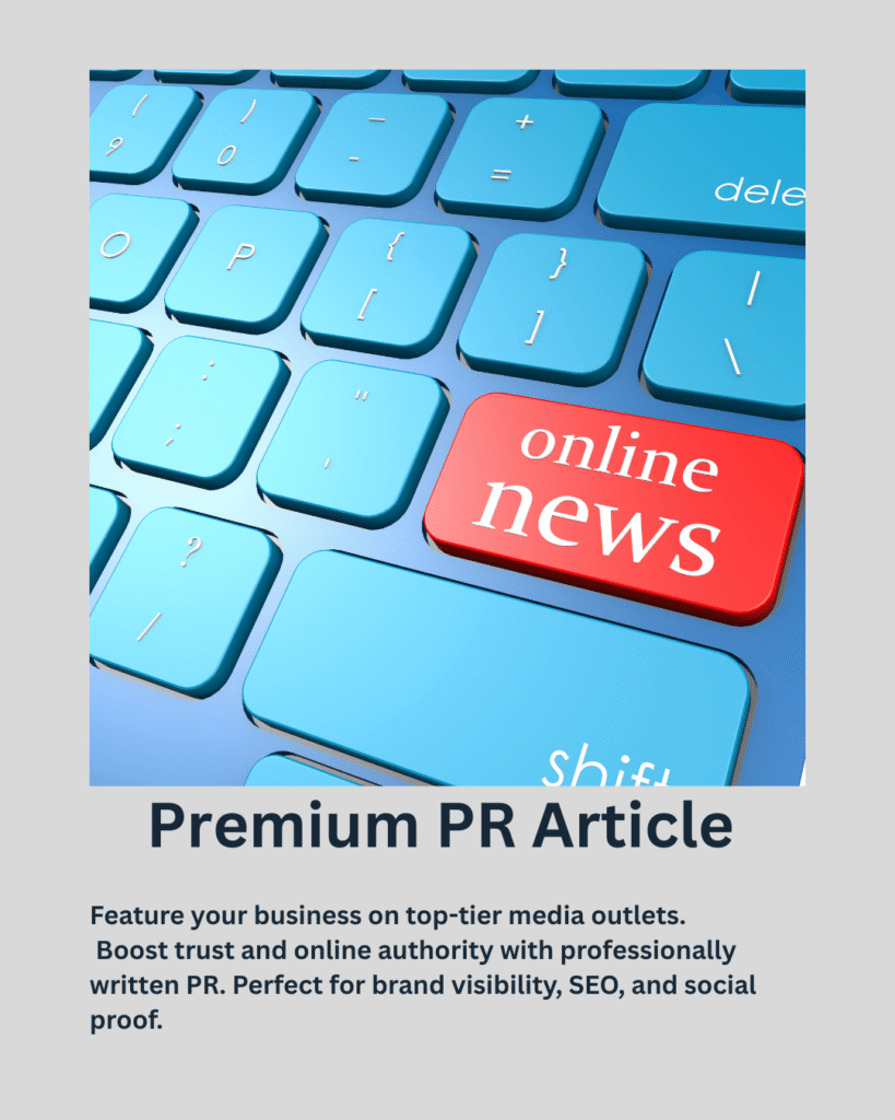 Premiuim PR Article