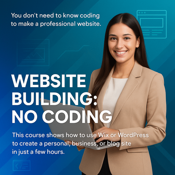 Website Building: No Coding